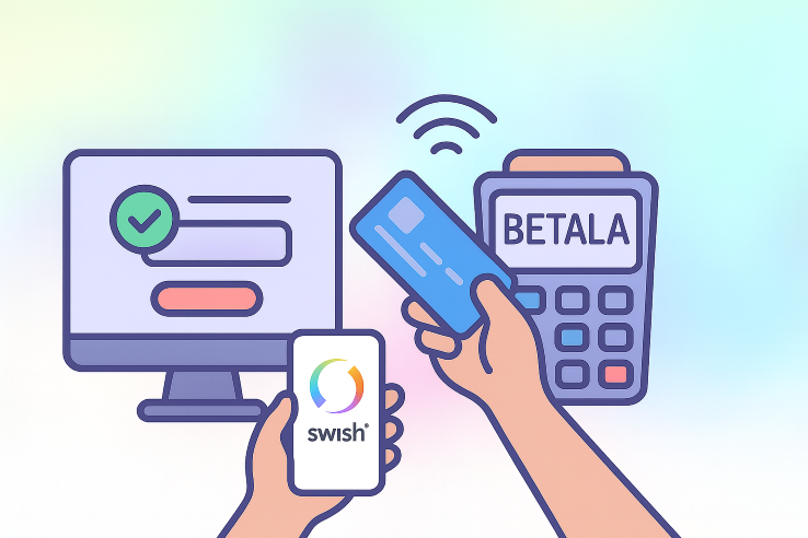 Få betalt i tid – betalning vid anmälan