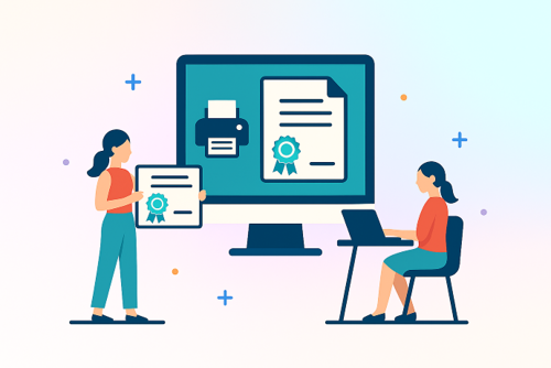 din kurs diplom intyg